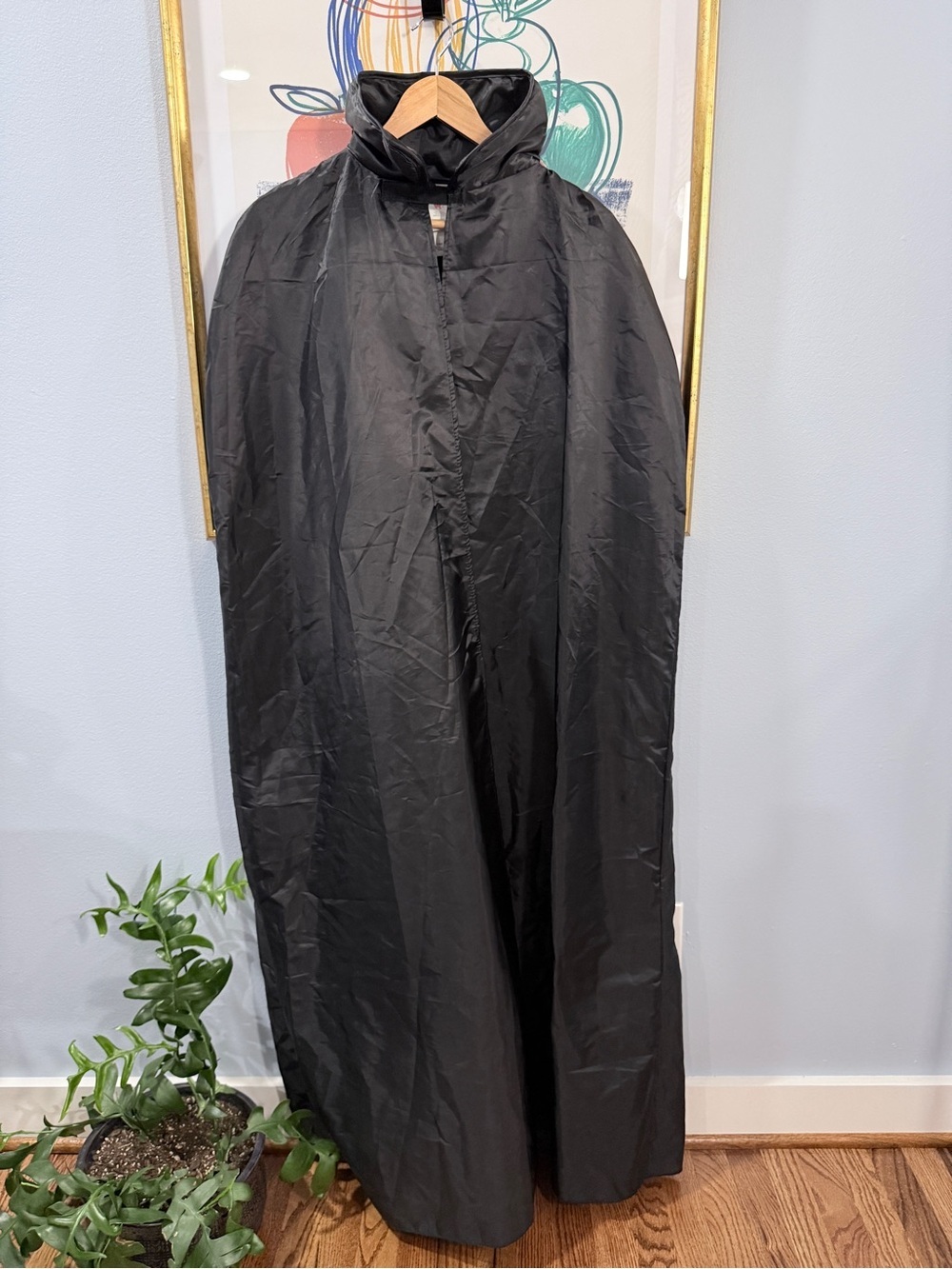 Rubie's Costume Vampire Cape Black Full Length